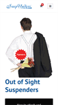 Mobile Screenshot of outofsightsuspenders.com